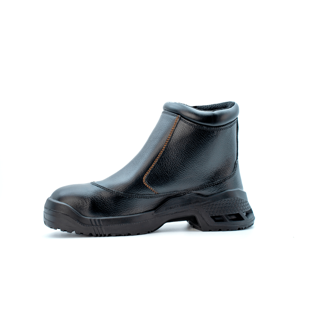 King's Water Resistant Leather Side-Zip Boot, Model: KWD206
